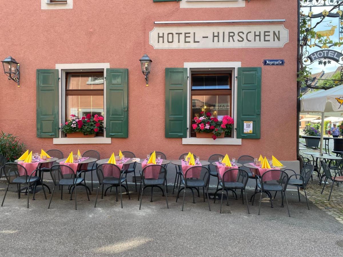 Gasthaus Zum Hirschen Staufen Exterior foto