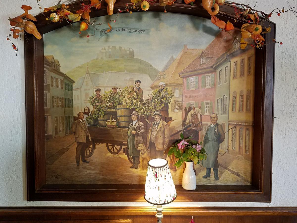 Gasthaus Zum Hirschen Staufen Exterior foto